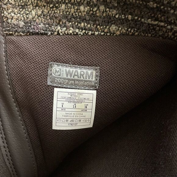 Merrell  Eventyr Cuff Waterproof Knee High Winter/ Fall Outdoor Boots size 6 - Picture 3 of 10